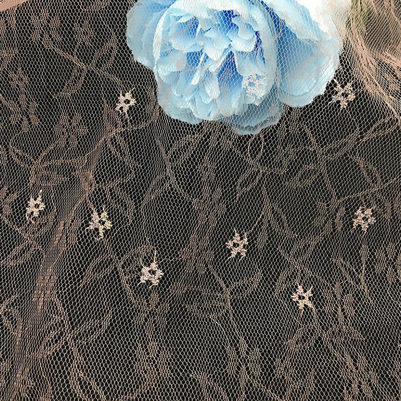 Lace Fabric Dress Cutwork Nylon Foil for Women's Wear Wholesale Suppli 11